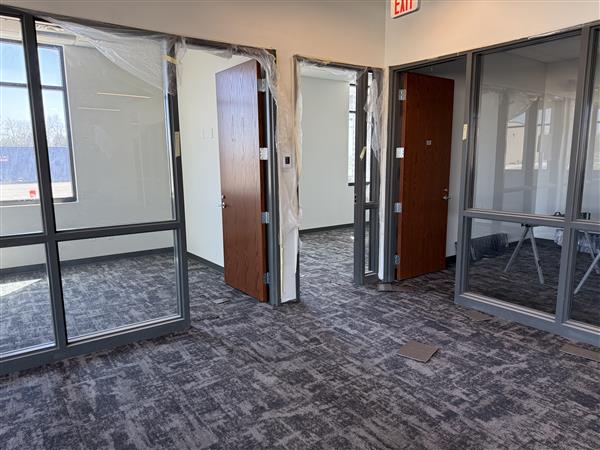 carpeted areas